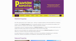 Desktop Screenshot of pawsonproperties.co.za